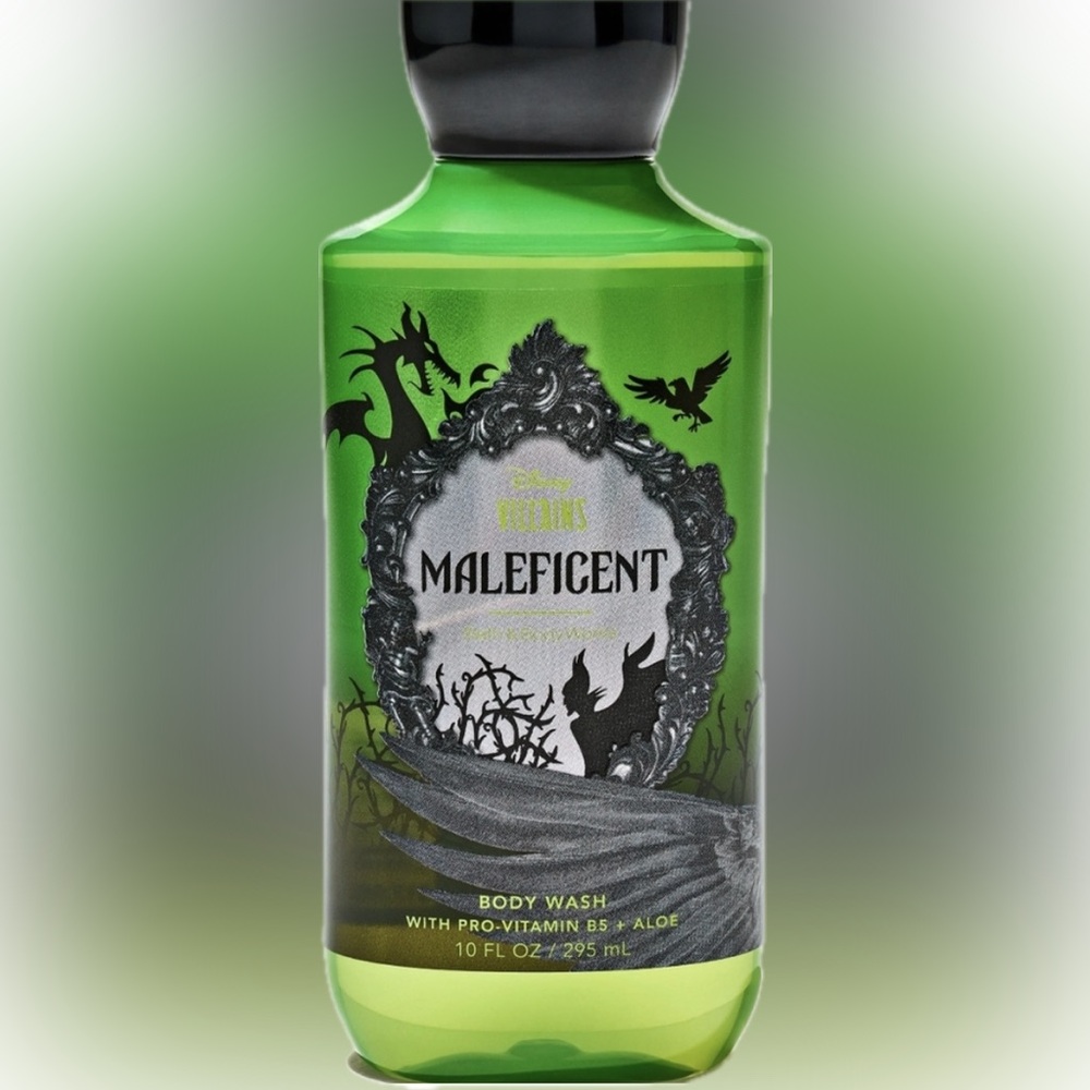 Bath and Body Works Body Wash in Maleficent Aloe & ProVitamin B 10 oz bottle NWT